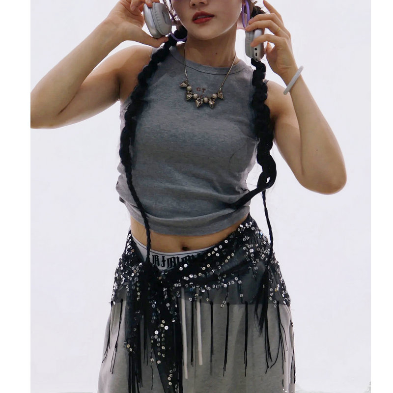 Fashion Sequins Belly Dance Be - Street Fashion India ulasan dan harga