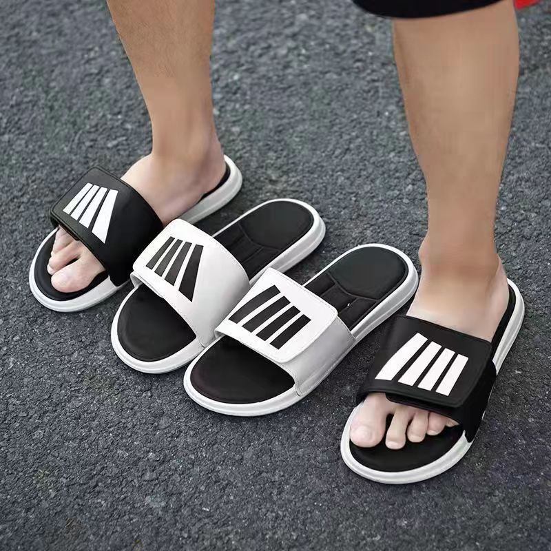 New Fashion Slippers Men Women - Street Fashion Couple ulasan dan harga