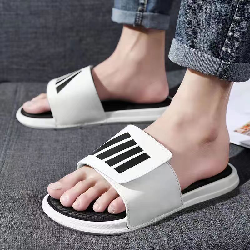 New Fashion Slippers Men Women - Street Fashion Couple ulasan dan harga