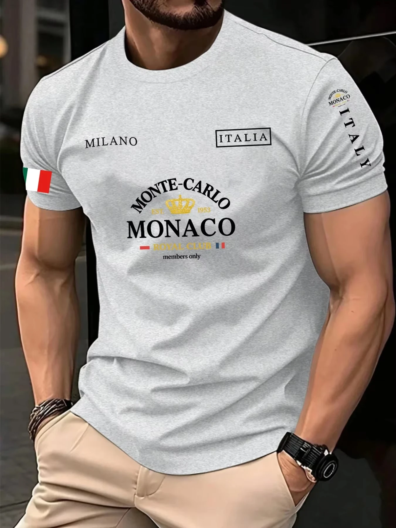 2026 New Arrival Monaco Letter - Street Fashion Monaco ulasan dan harga