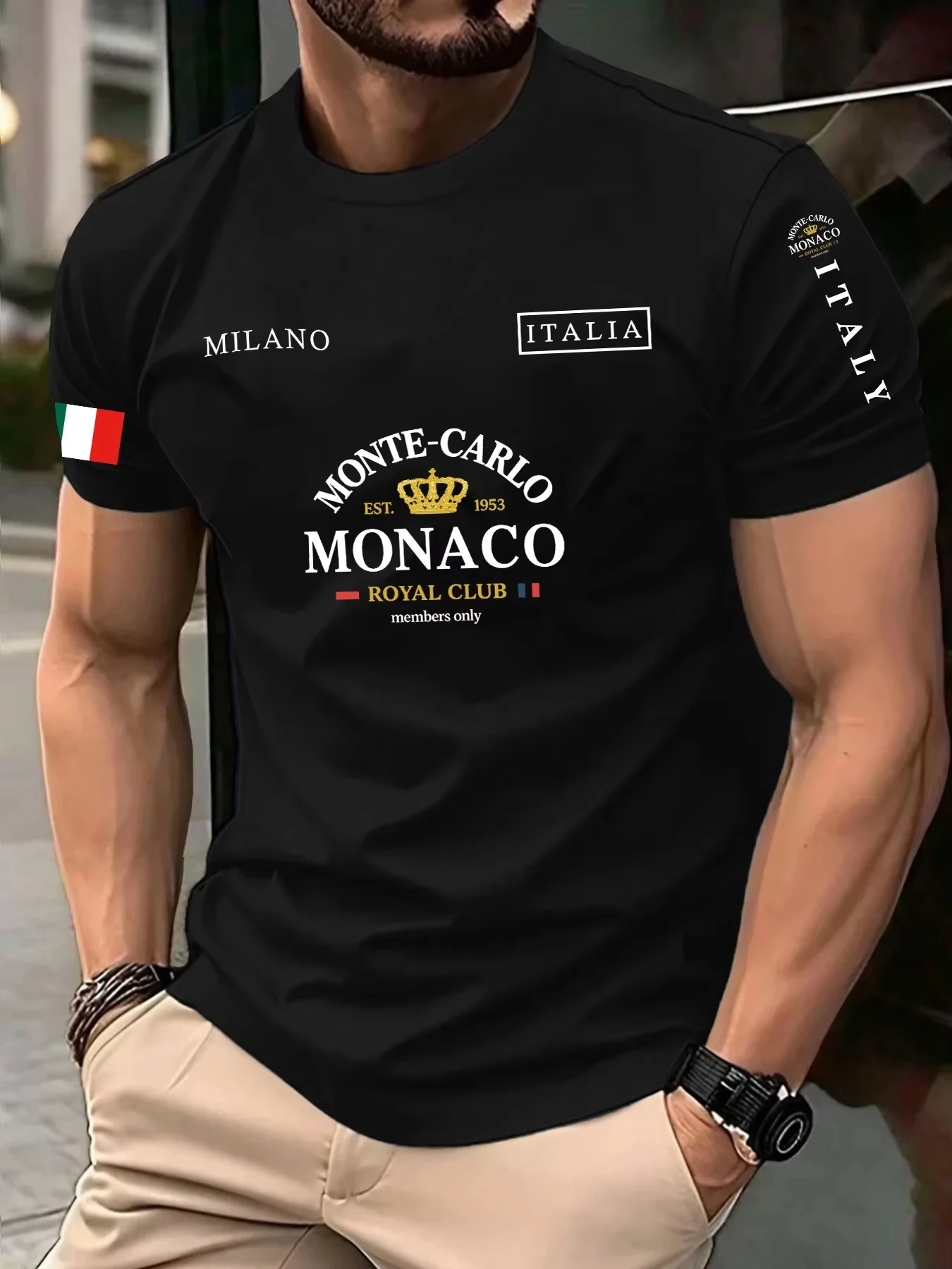 2026 New Arrival Monaco Letter - Street Fashion Monaco ulasan dan harga