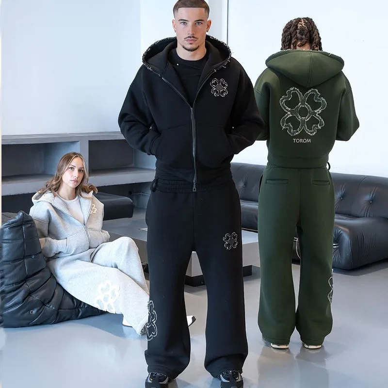Spring Autumn Oversized 4 Leaf - Street Fashion Y2K ulasan dan harga