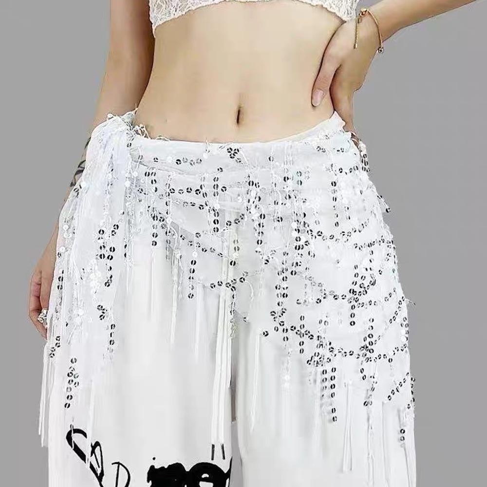 Sequins Belly Dance Belt Tasse - Street Fashion India ulasan dan harga
