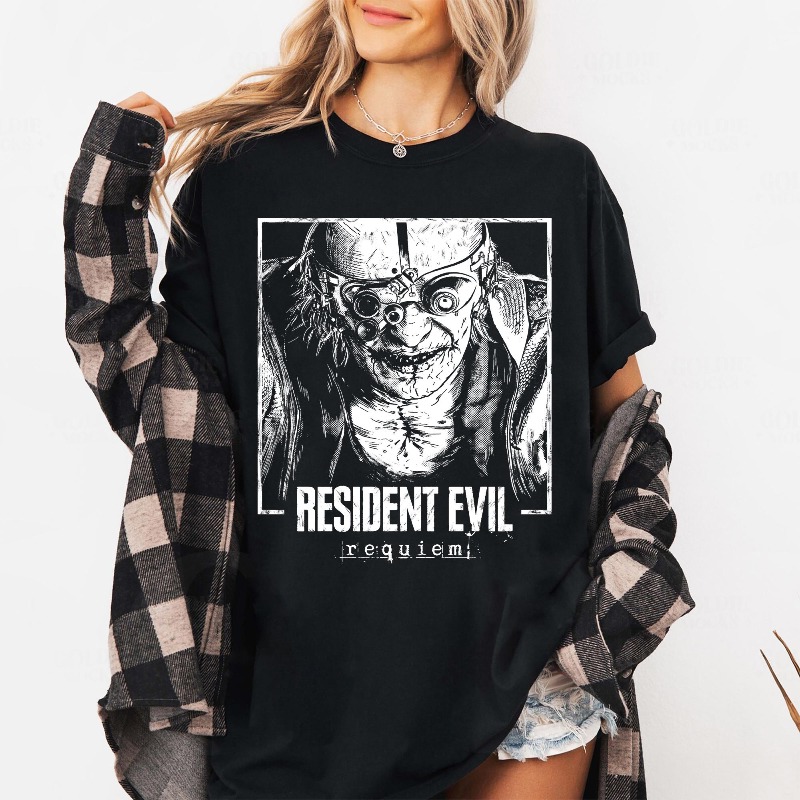 Retro Resident Evil 9 Requiem  - Street Fashion Couple ulasan dan harga