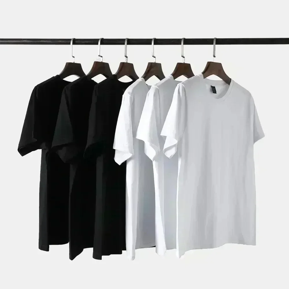 2026 New Black Cotton T-shirt  - Street Fashion London ulasan dan harga