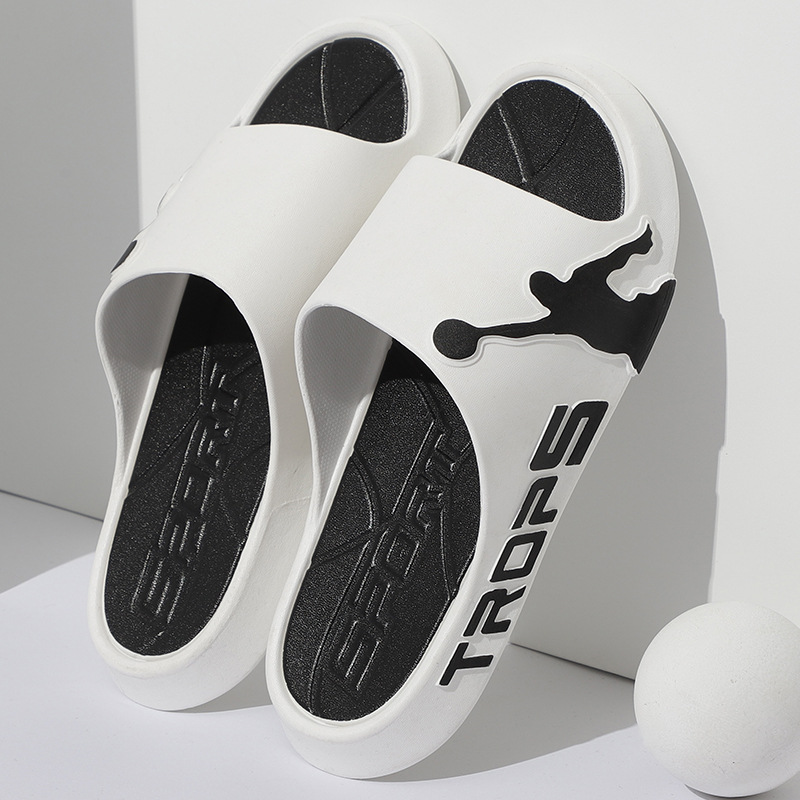 Fashion Men's Slippers PVC Sof - Street Fashion Couple ulasan dan harga