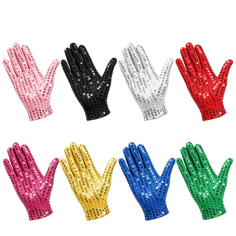 Festival Sequin Gloves for Men - Street Fashion Gloves ulasan dan harga