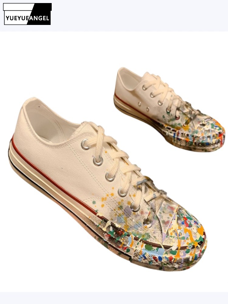 Womens Spring New Lace-Up Pain - Street Fashion Ladies ulasan dan harga