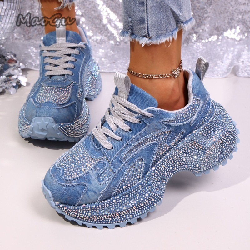 Fashion Rhinestone Women's Chu - Street Fashion Ladies ulasan dan harga