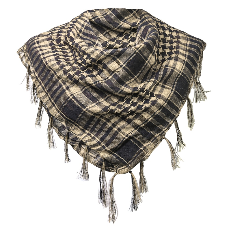Houndstooth Scarf Plaid Hijab  - Street Fashion Gloves ulasan dan harga