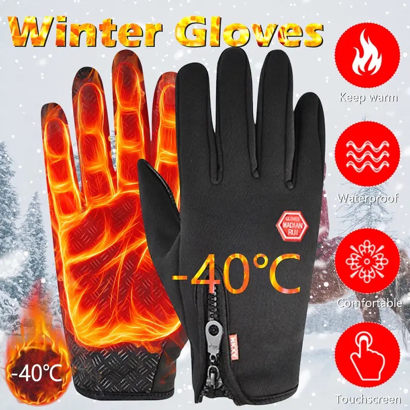 1-3 pairs Winter Gloves for Me - Street Fashion Gloves ulasan dan harga