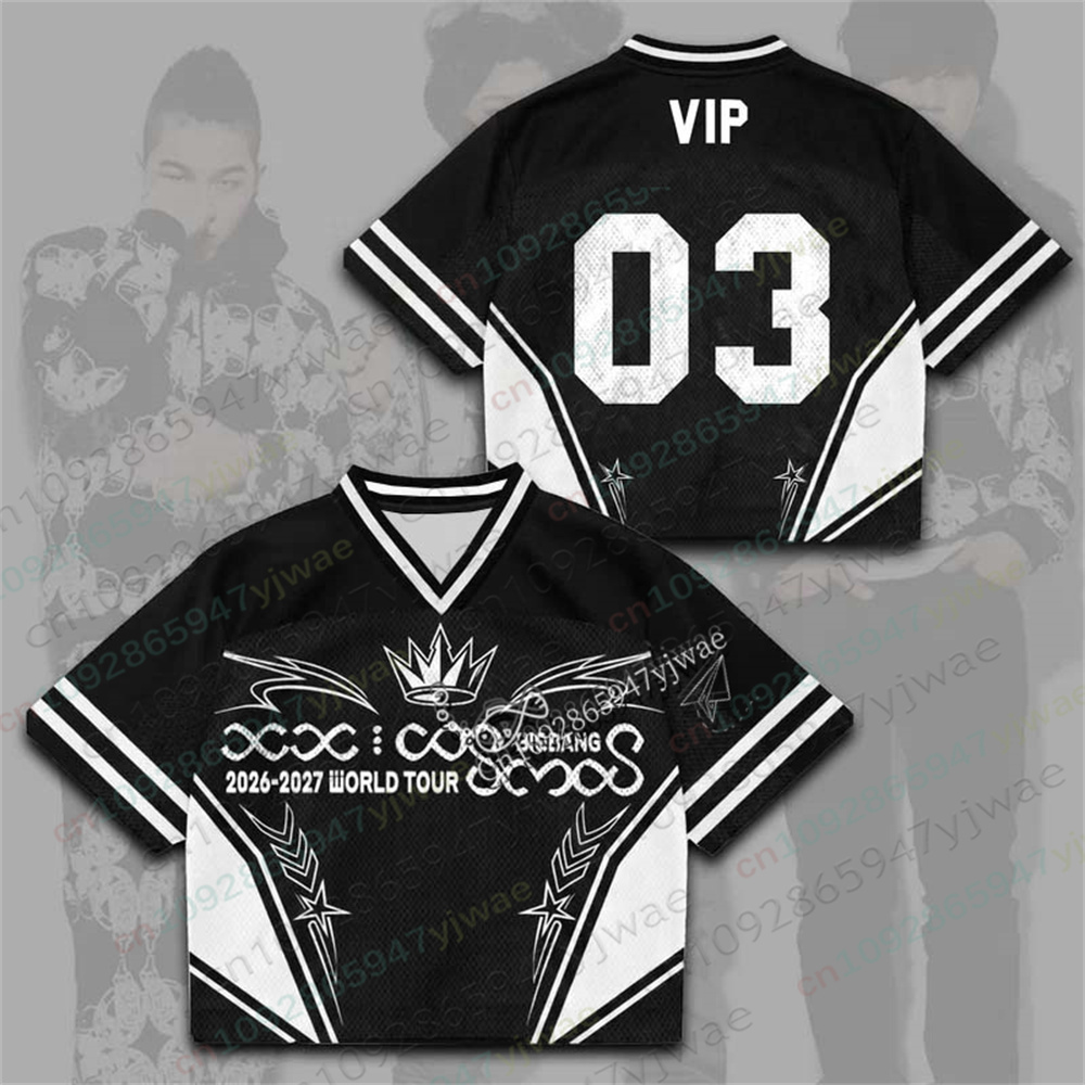KPOP-Cosmos Piano Mesh Jersey  - Street Fashion Outfit For Men ulasan dan harga