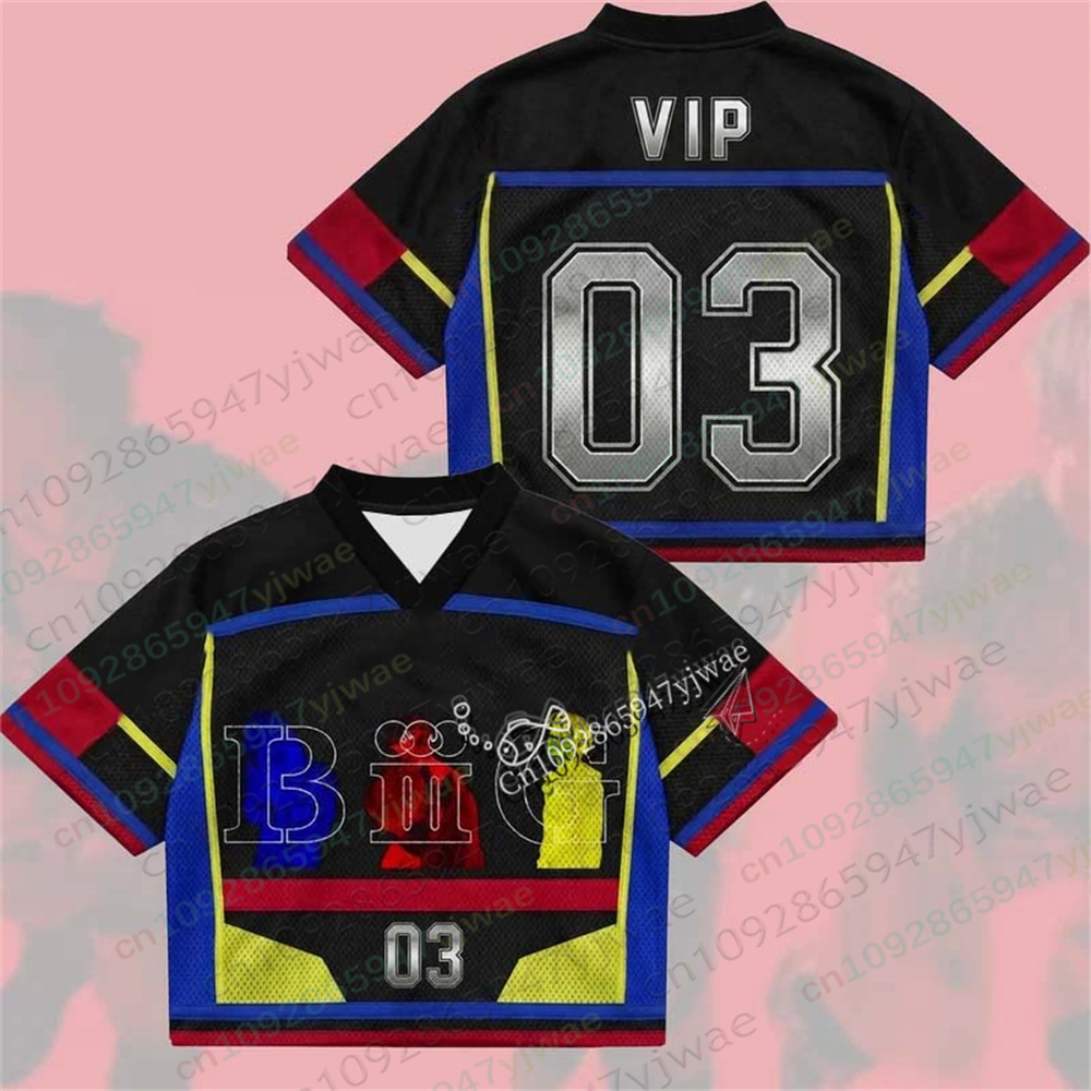 KPOP-Cosmos Piano Mesh Jersey  - Street Fashion Outfit For Men ulasan dan harga