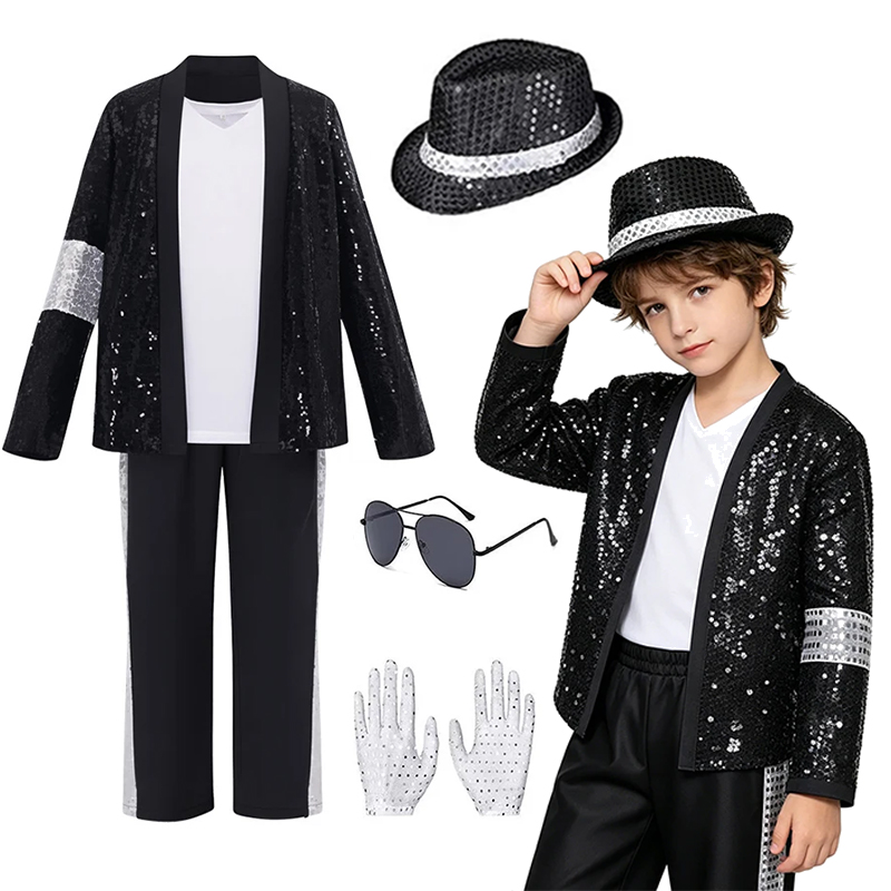 Kids Hip‑Hop Pop Star Fancy Co - Street Fashion Gloves ulasan dan harga