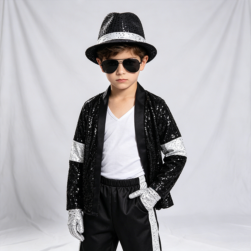 Kids Hip‑Hop Pop Star Fancy Co - Street Fashion Gloves ulasan dan harga