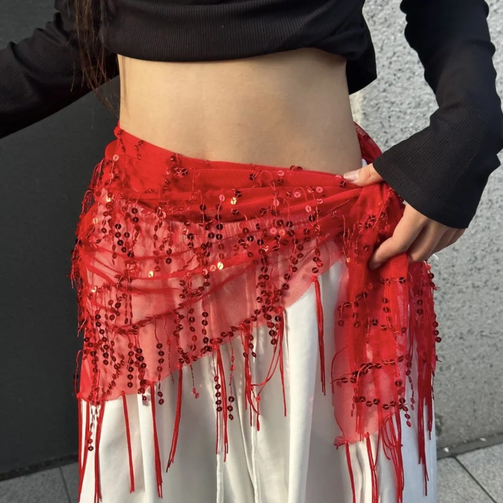 Fashion Sequins Belly Dance Be - Street Fashion India ulasan dan harga