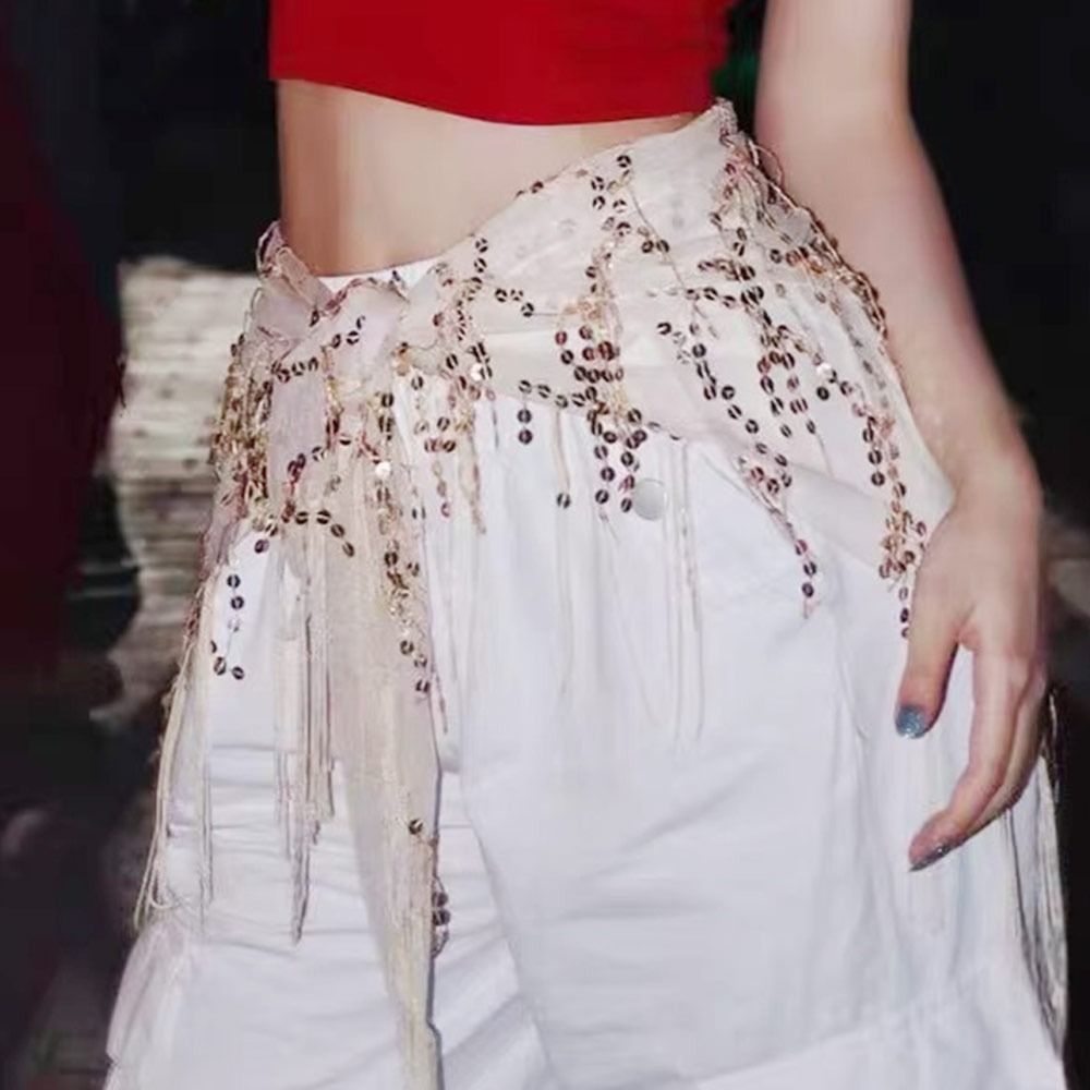 Fashion Sequins Belly Dance Be - Street Fashion India ulasan dan harga