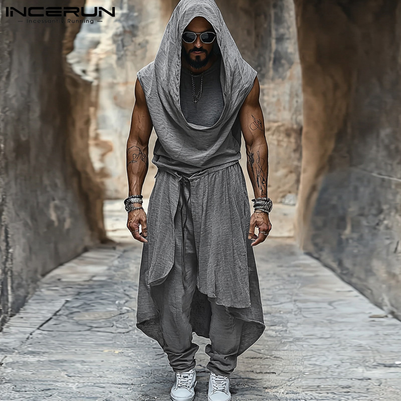 2024 Street Fashion Two-piece  - Street Fashion Outfit For Men ulasan dan harga