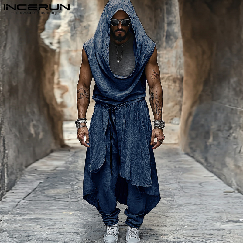 2024 Street Fashion Two-piece  - Street Fashion Outfit For Men ulasan dan harga