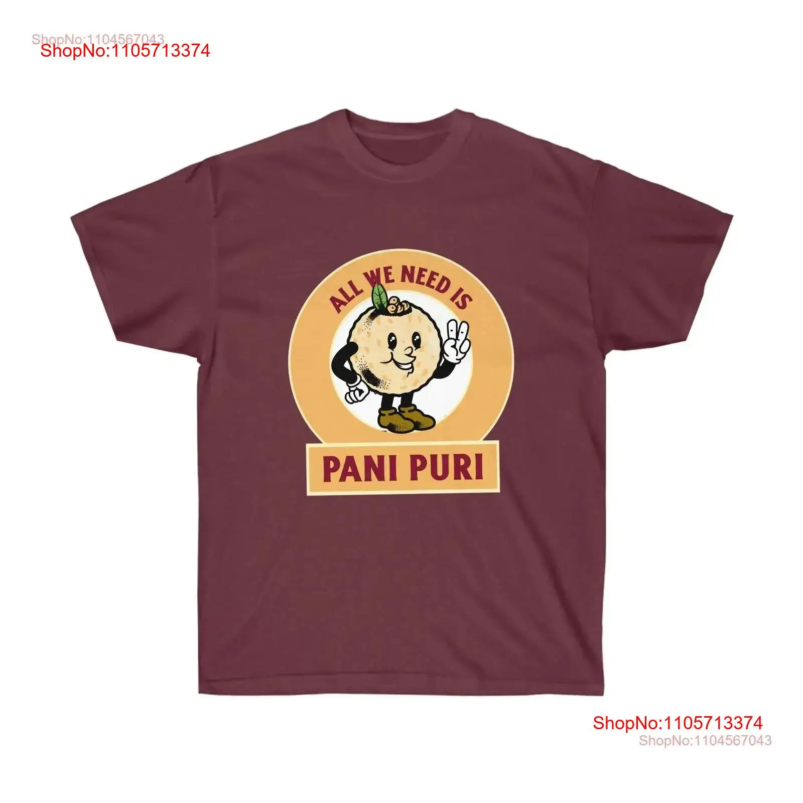 Pani Puri T Shirt Desi Taste o - Street Fashion India ulasan dan harga