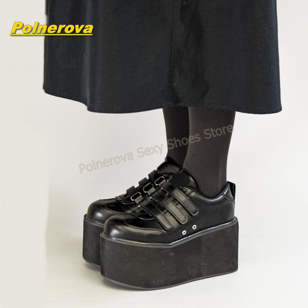 Sweet Gothic Platform fashion  - Street Fashion Couple ulasan dan harga