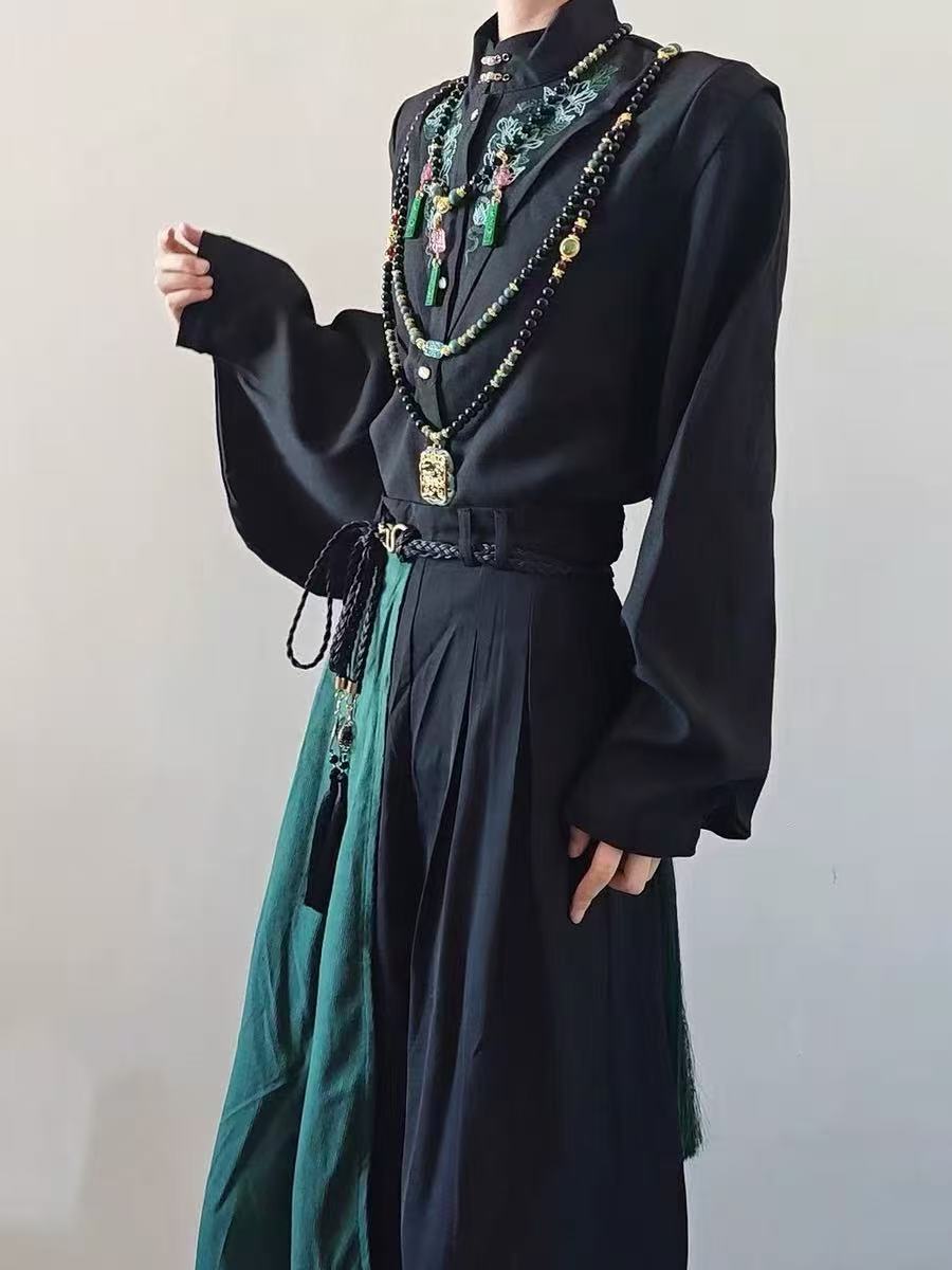 New Chinese Style Bisex Suits  - Street Fashion Outfit For Men ulasan dan harga