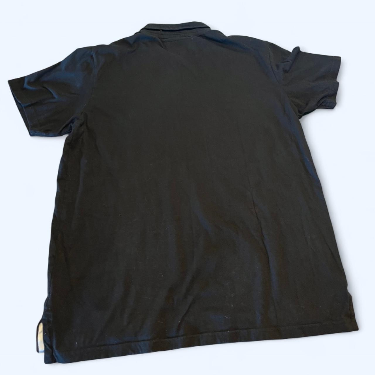 Men's Black Polo-shirts Short- - Street Fashion England ulasan dan harga