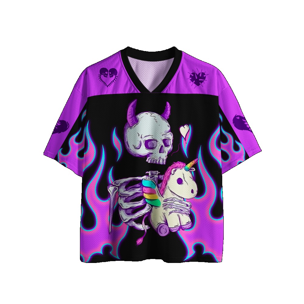 Gothic Football Jersey Vintage - Street Fashion Jersey ulasan dan harga
