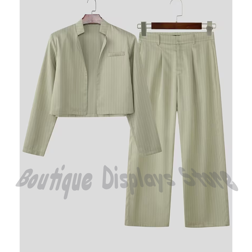 Chic Tailored Men's Suit Set(J - Street Fashion Outfit For Men ulasan dan harga