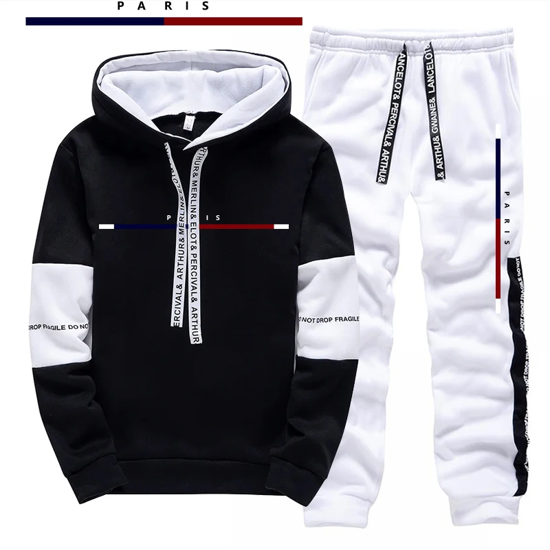 Paris Fashion Printed Men's Se - Street Fashion Outfit For Men ulasan dan harga